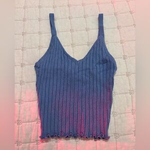 Tillys Blue Tank Top- BUY THREE TOPS GET ONE FREE